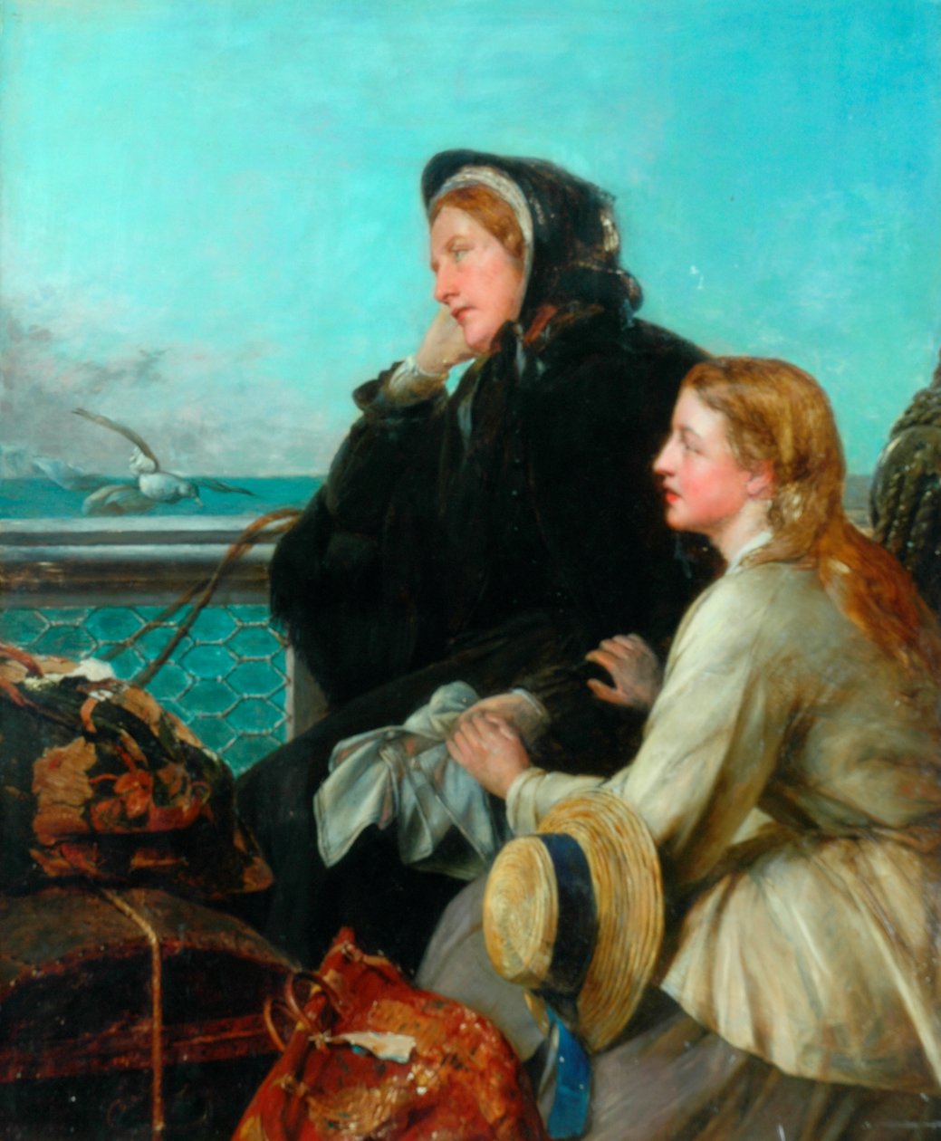Mitt fødeland, farvel, 1879 av Henry Nelson ONeil