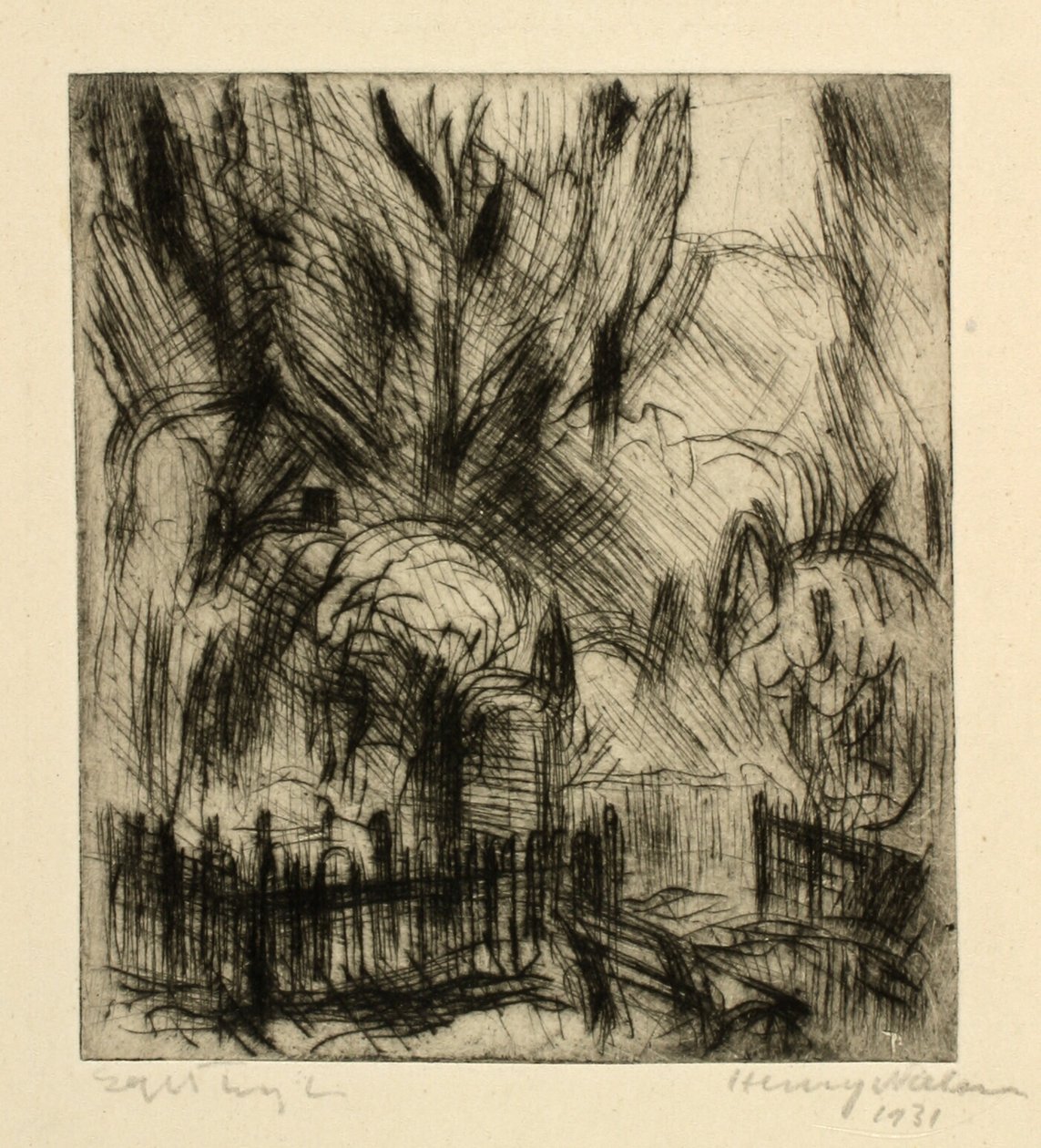 Gravplass av Henry Nielsen