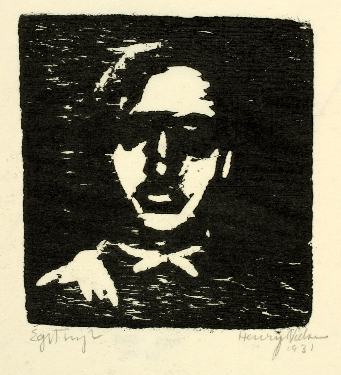 Mannsportrett av Henry Nielsen