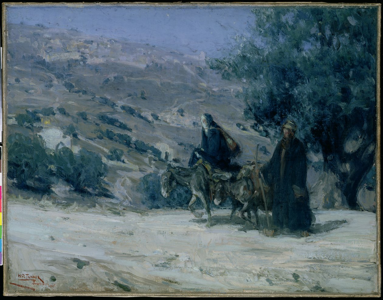 Fly til Egypt, 1899 av Henry Ossawa Tanner