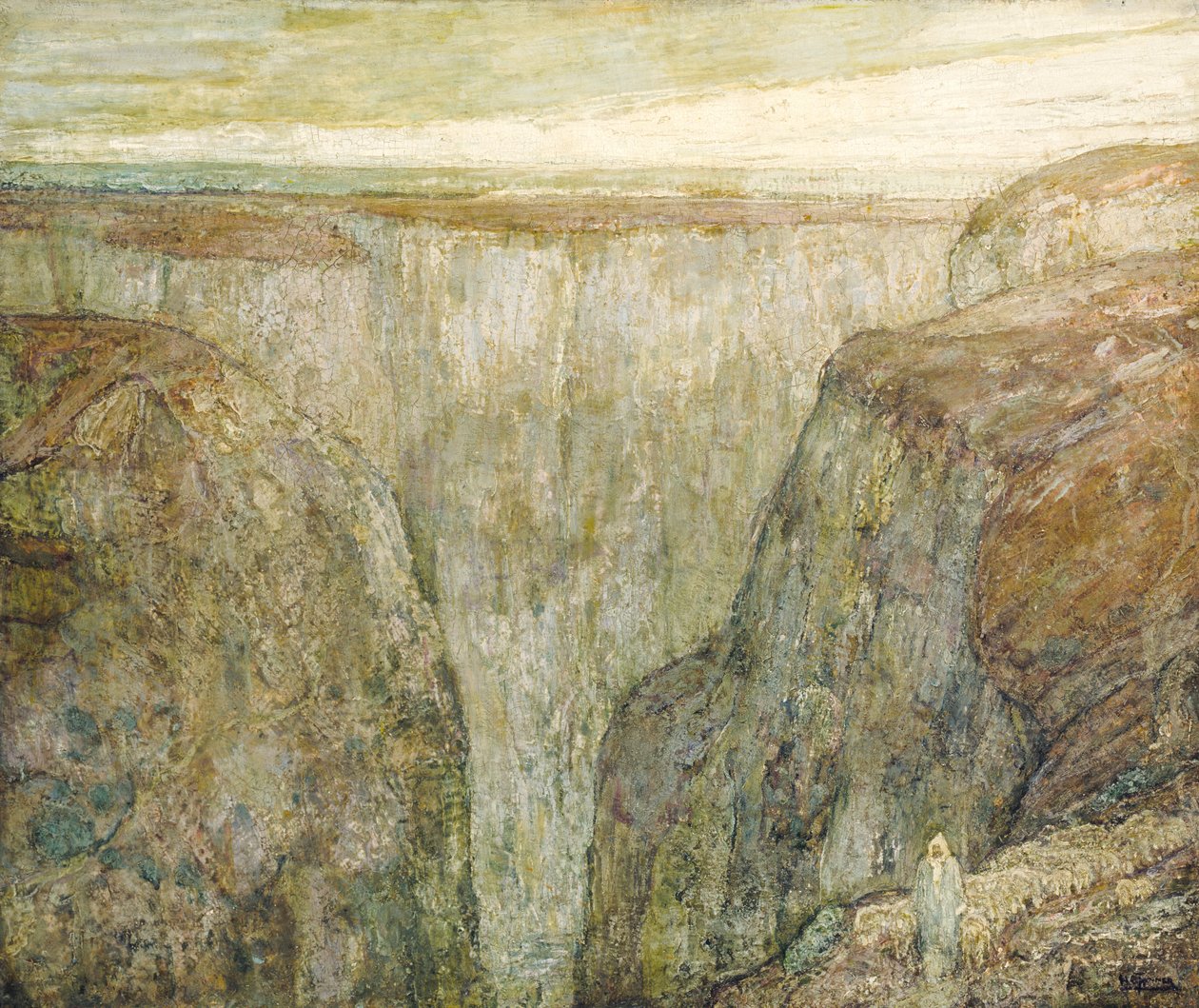 The Good Shepherd Atlas Mountains, Marokko, ca. 1930. av Henry Ossawa Tanner