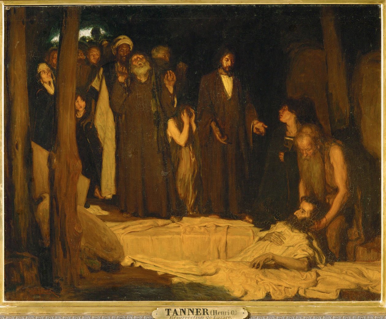 Lasarus#39; oppstandelse av Henry Ossawa Tanner