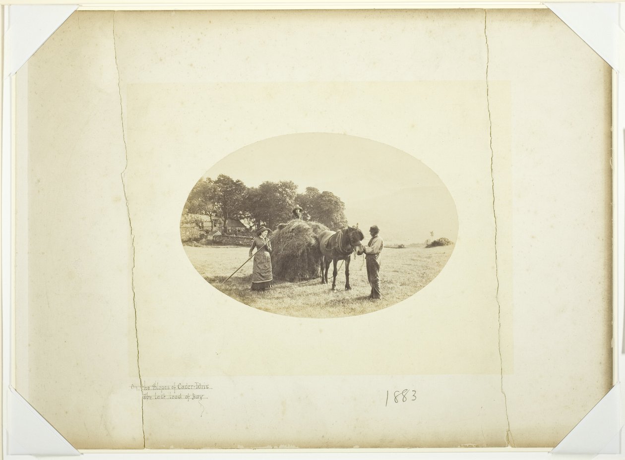 På bakkene til Cader-Idris, The Last Load of Hay av Henry Peach Robinson