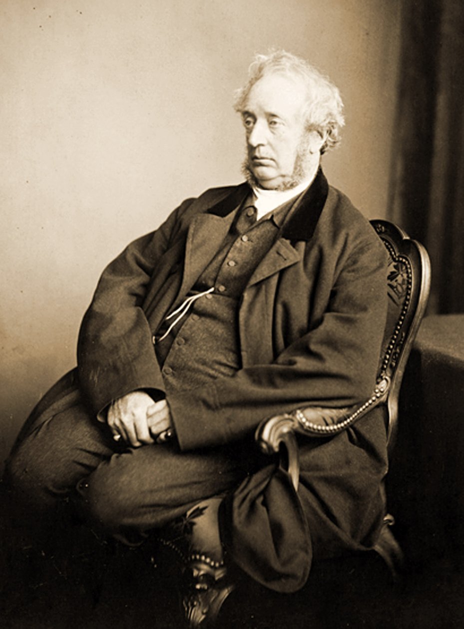 Portrett av Dr. Hugh Welch Diamond, 1869 (sepiafoto) av Henry Peach Robinson