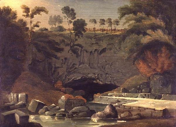 Porth-yr-Ogof, Brecknockshire av Henry Penry Williams