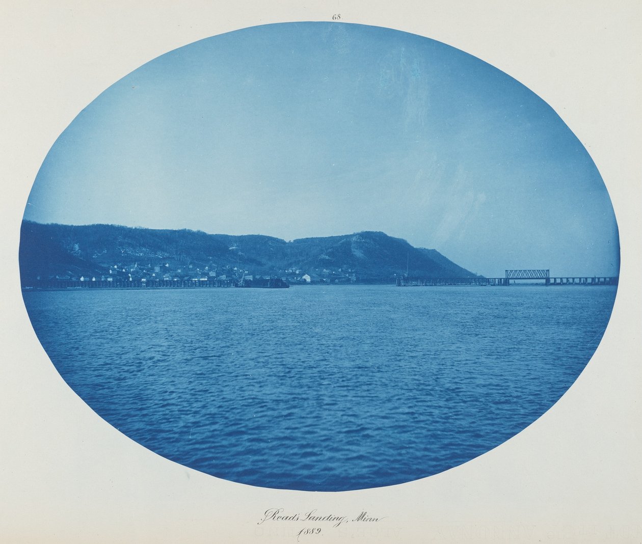 Leser Landing, Mn. av Henry Peter Bosse