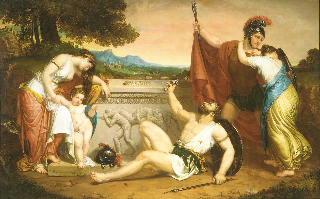 Krigens lønn, 1848. av Henry Peters Gray