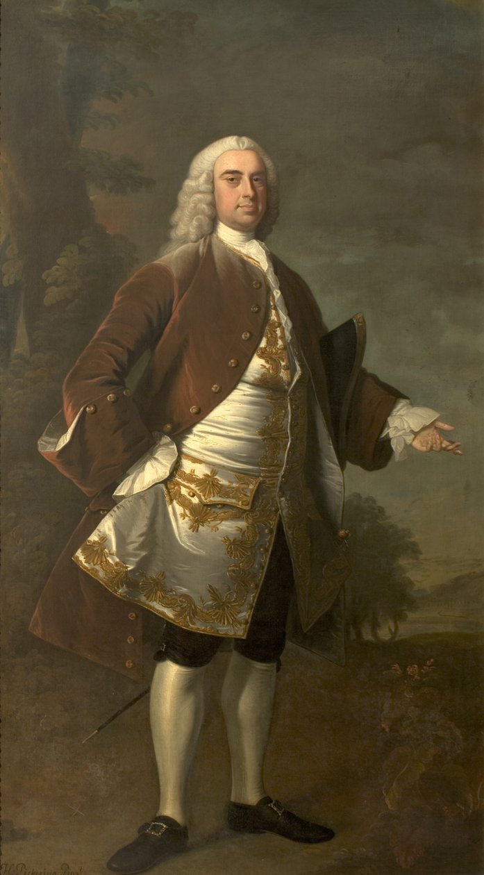 Sir Wolstan Dixie av Henry Pickering