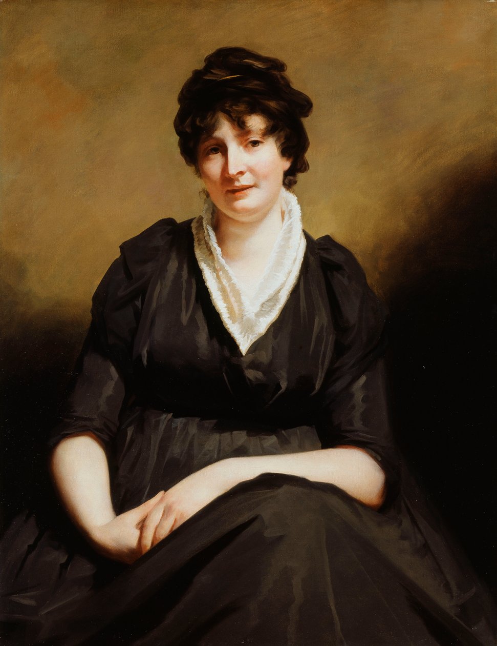 Dundas of Dundas sittende, trekvart lengde iført en Charcoal Dress, av Henry Raeburn