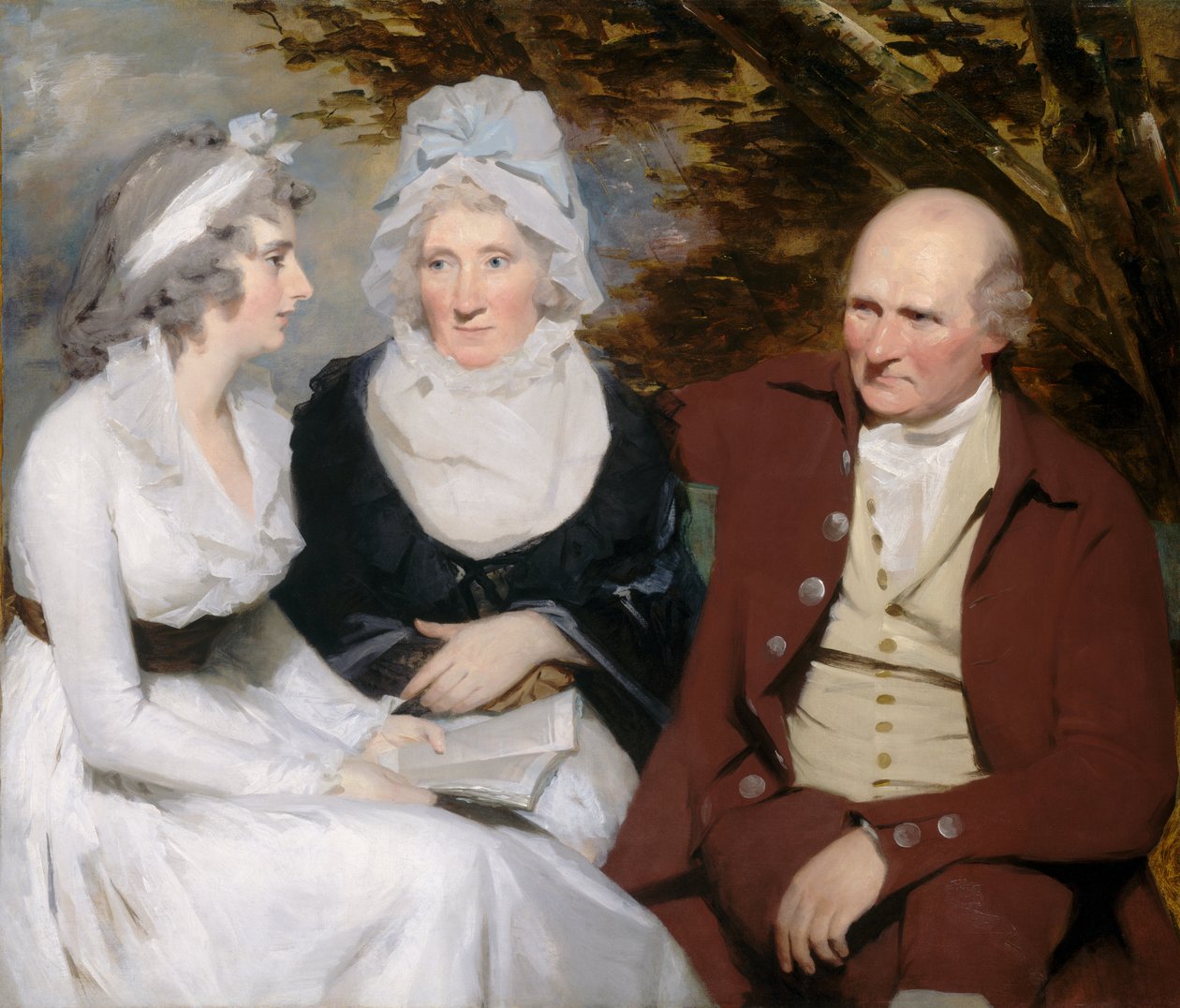 John Johnstone, Betty Johnstone og frøken Wedderburn av Henry Raeburn