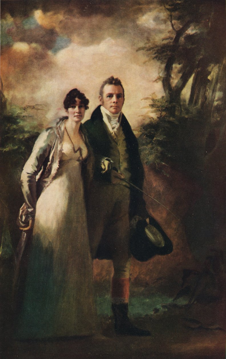 Mr. og Mrs. Robert Campbell av Kailzie, c1805, 1926 av Henry Raeburn