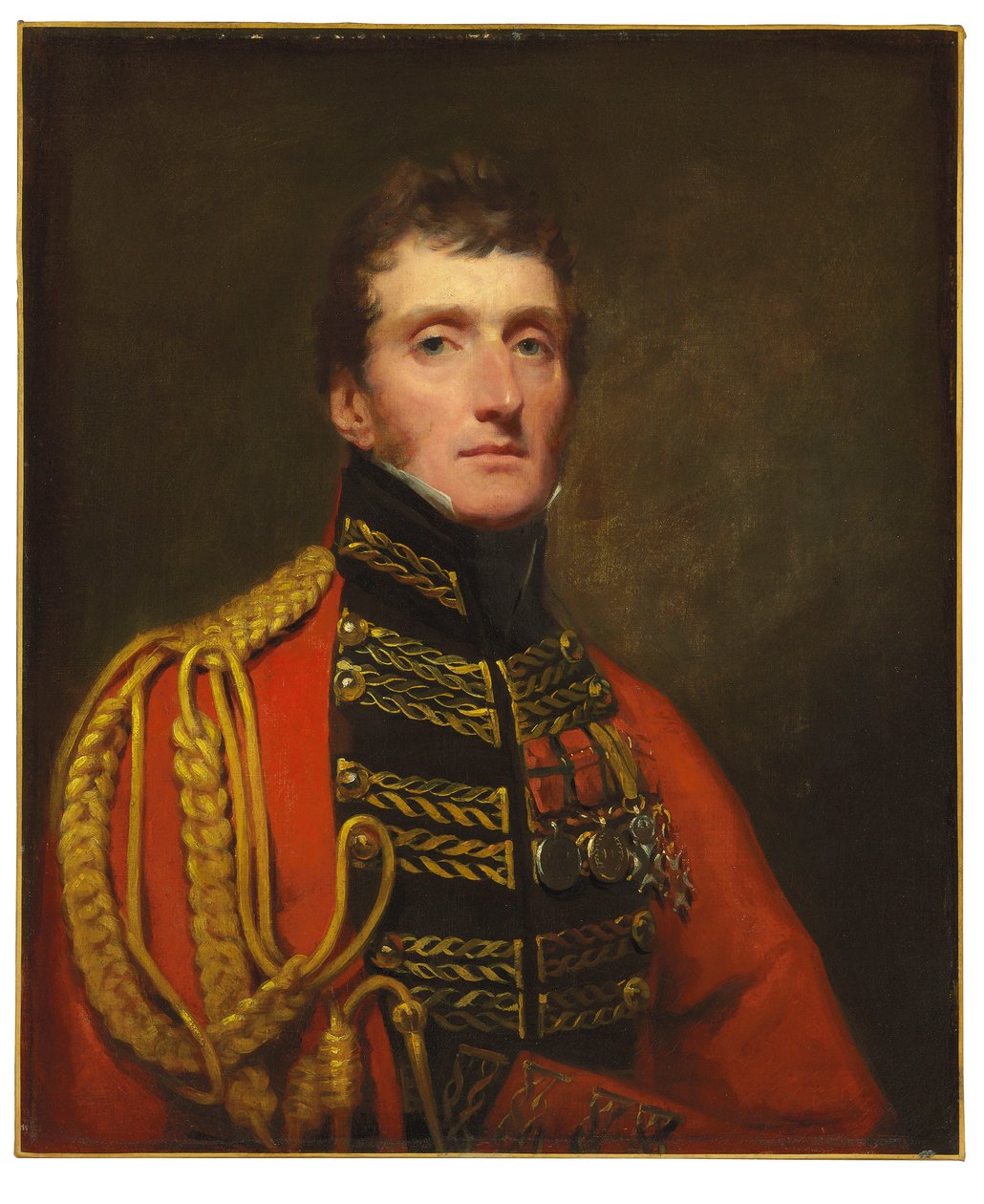 Portrett av generalløytnant William Stuart, halvlang, i uniform av Henry Raeburn