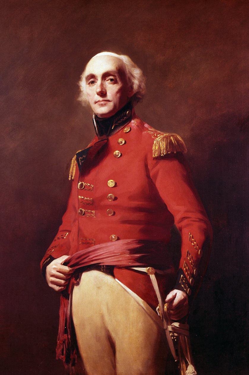 Portrett av William Maxwell (1754-1837), Baronet of Calderwood, maleri av Henry Raeburn (1756-1823) av Henry Raeburn