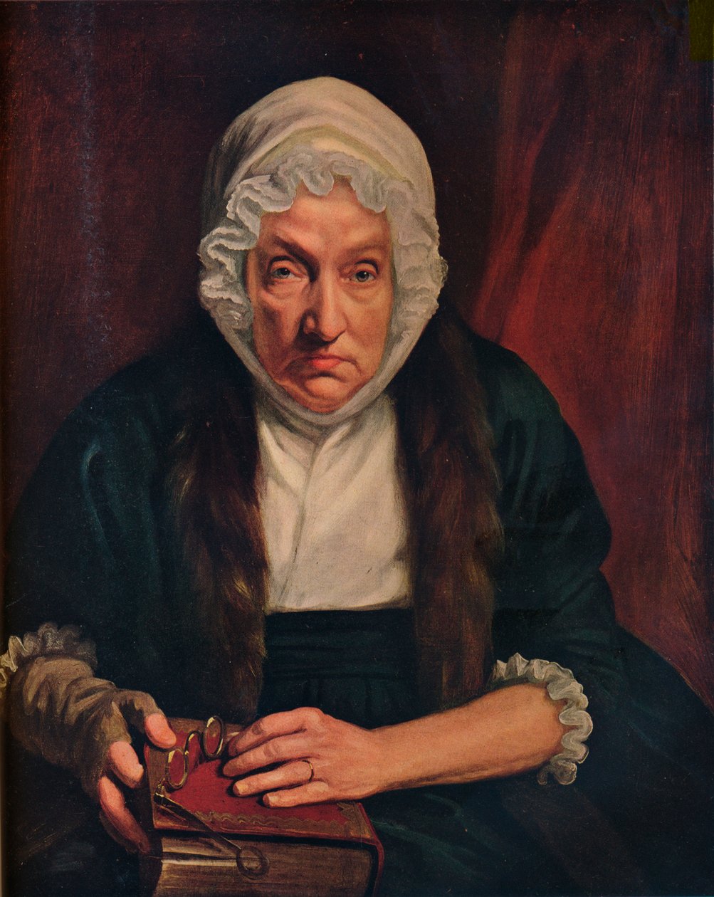 Portrett av Hon. Fru Bushell, ca. 1600-tallet, 1914 av Henry Raeburn