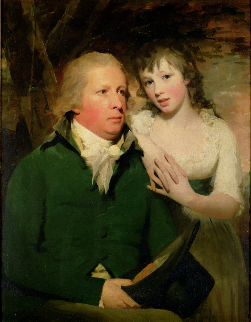 Sir Alexander Don med datteren Elizabeth av Henry Raeburn