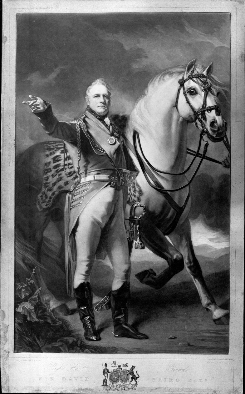 Sir David Baird Bart GCB, KC-oberst for det 24. regiment, 1811 av Henry Raeburn