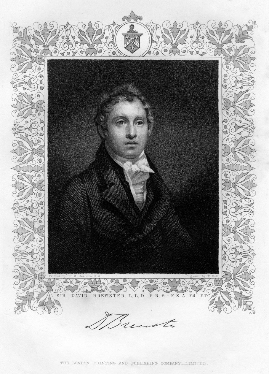Sir David Brewster, 1800-tallet av Henry Raeburn