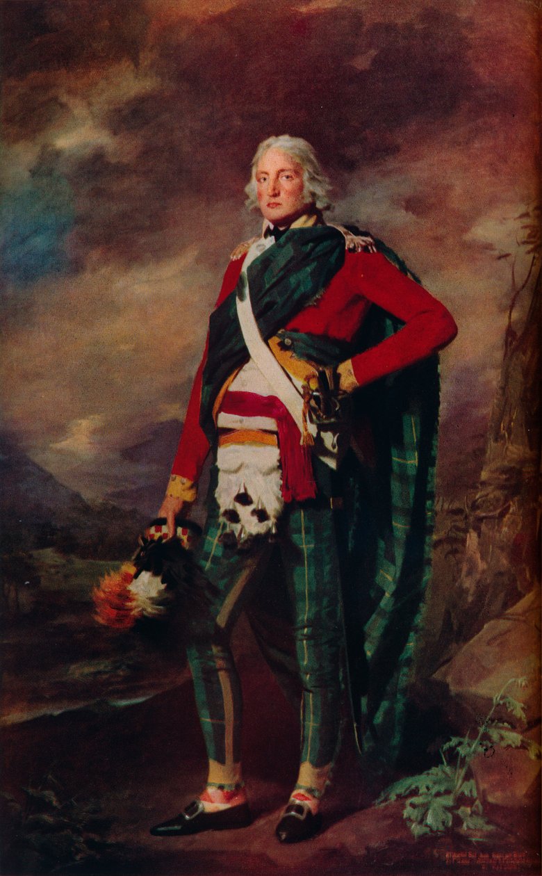 Sir John Sinclair 1754-1835, 1st Baronet of Ulbster, c1794 av Henry Raeburn