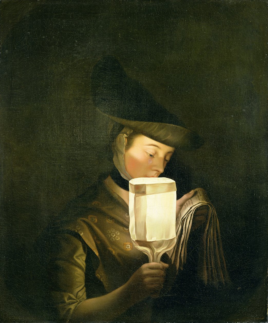 The Ballad Singer, ca. 1764 (olje på lerret) av Henry Robert Morland