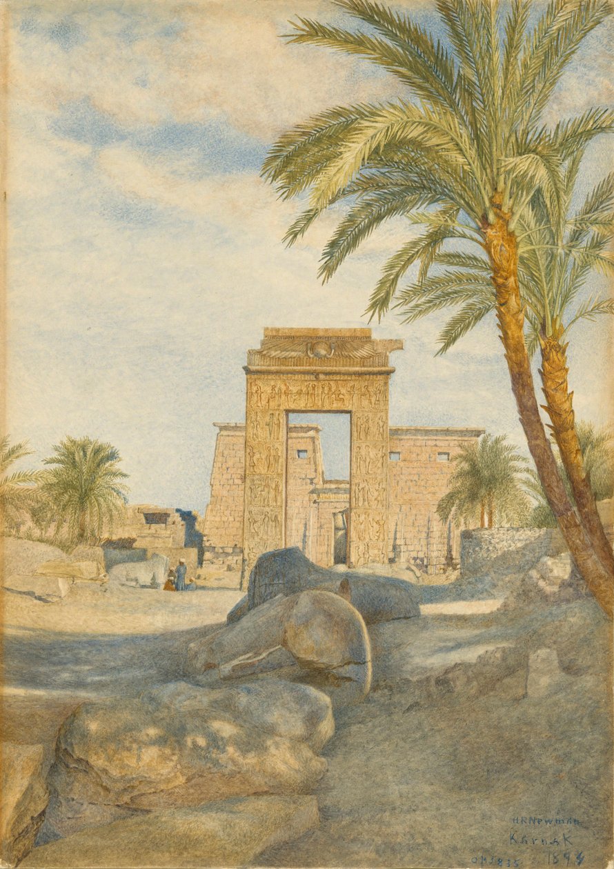Templet i Karnak av Henry Roderick Newman