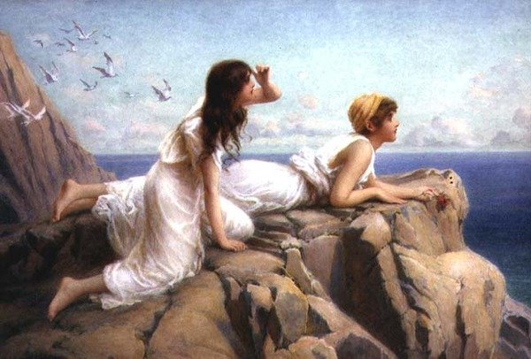 På klippene av Henry Ryland