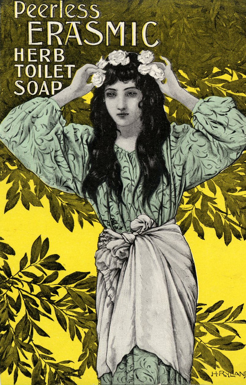 Peerless Erasmic Soap, 1800-tallet av Henry Ryland