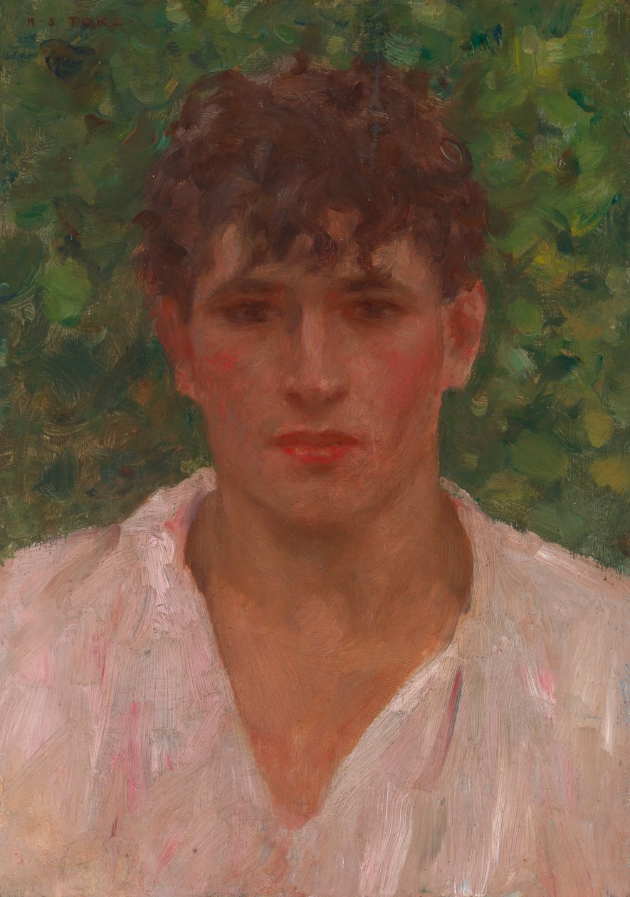 Portrett av Nicola Luciani av Henry Scott Tuke