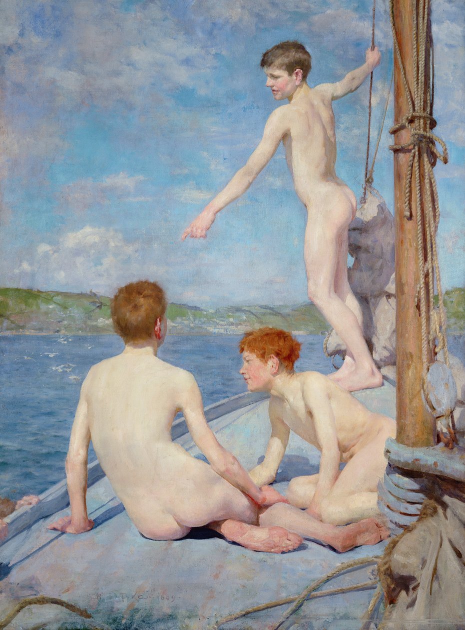 Badegjestene av Henry Scott Tuke