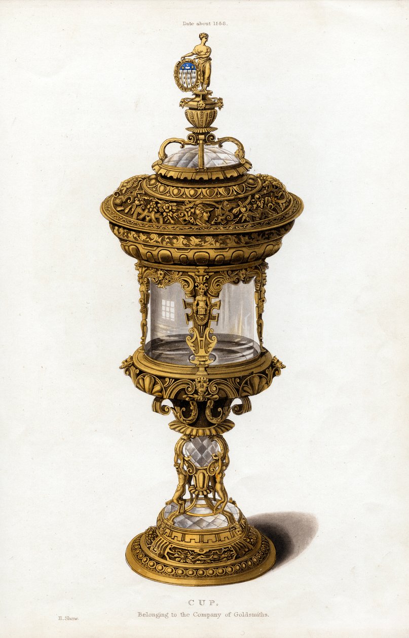 Cup, c1558, 1843. av Henry Shaw