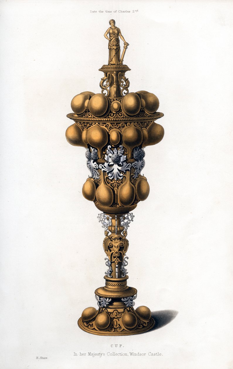 Cup, tidlig på 1600-tallet, 1843. av Henry Shaw