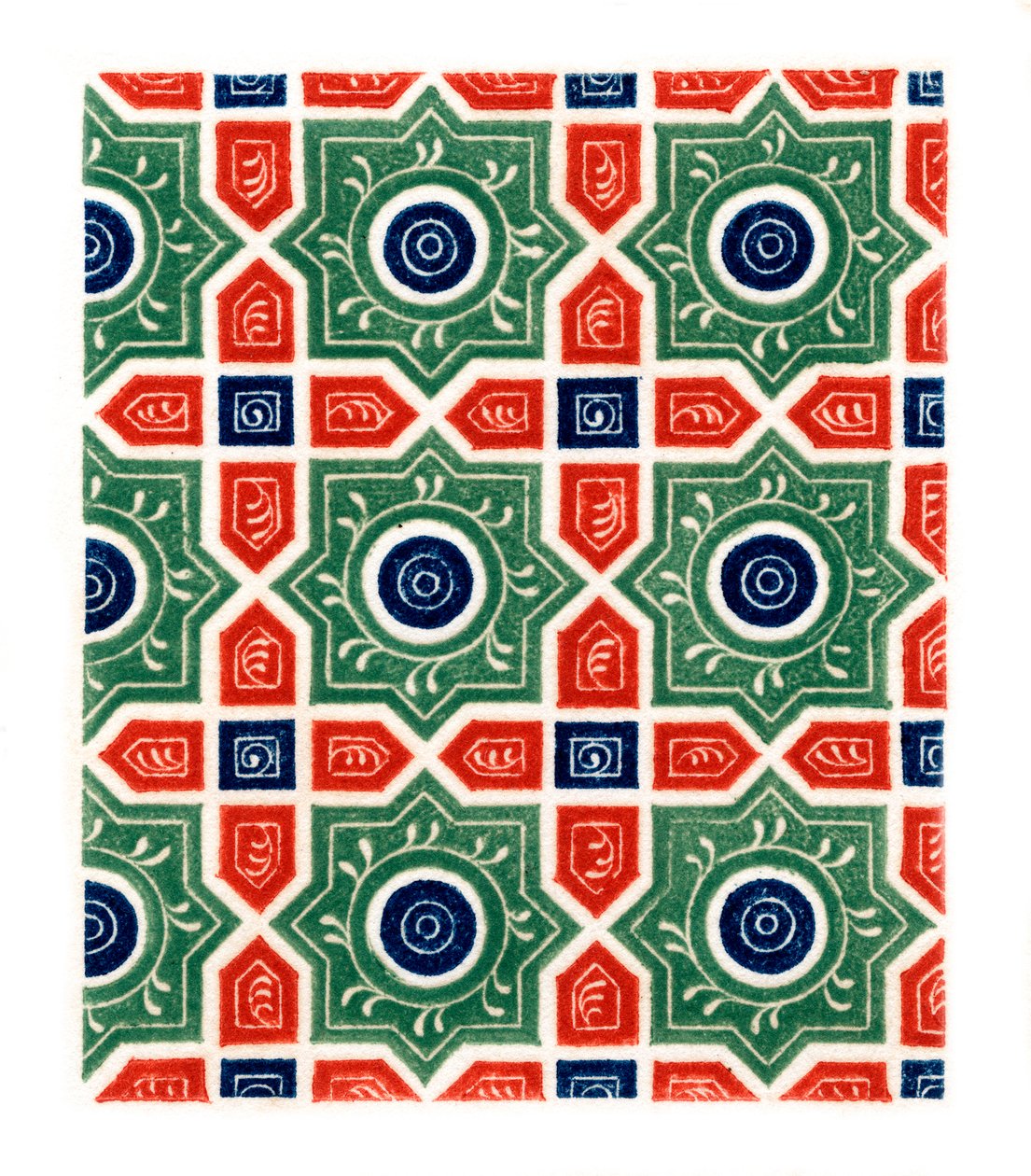 Bleier ornament, 1300-tallet, 1843. av Henry Shaw