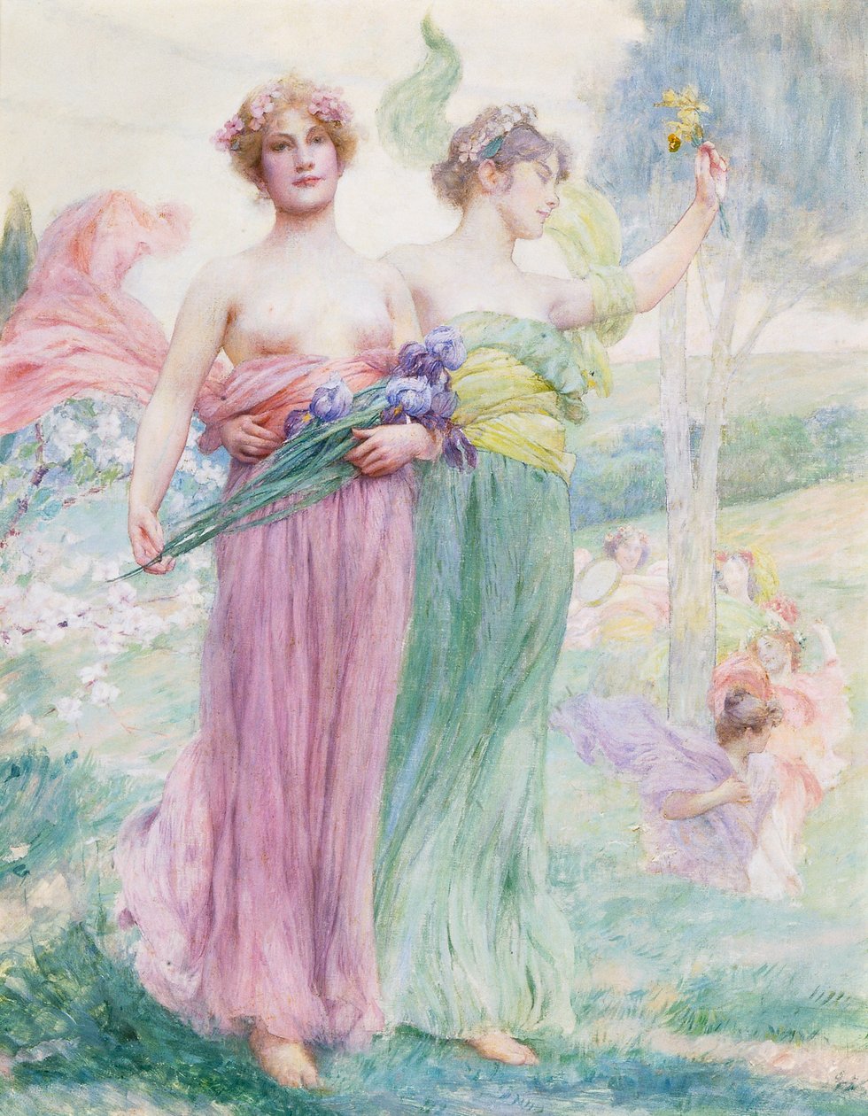 Floreal, ca. 1895-97 av Henry Siddons Mowbray