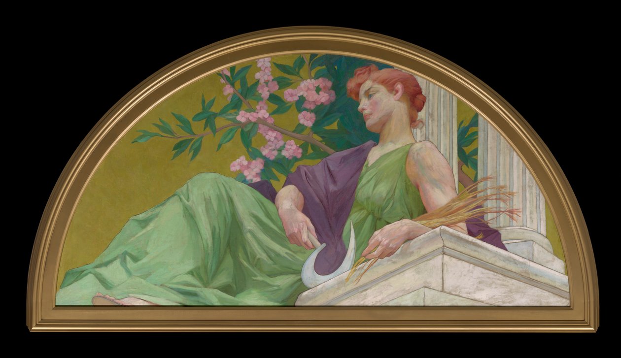 Muse of Agriculture av Henry Siddons Mowbray