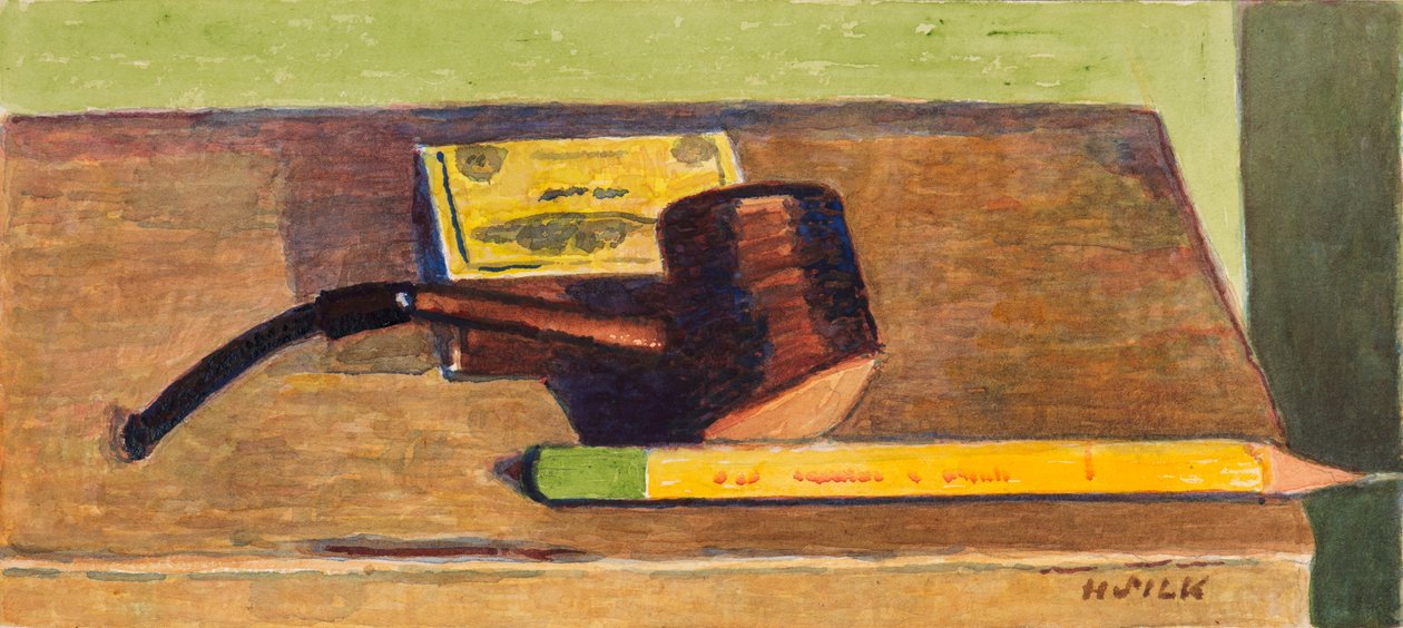 Blyant og rør, ca. 1930 av Henry Silk