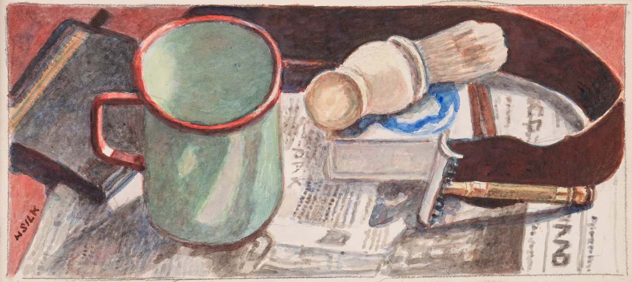 Barberutstyr, ca. 1930 av Henry Silk