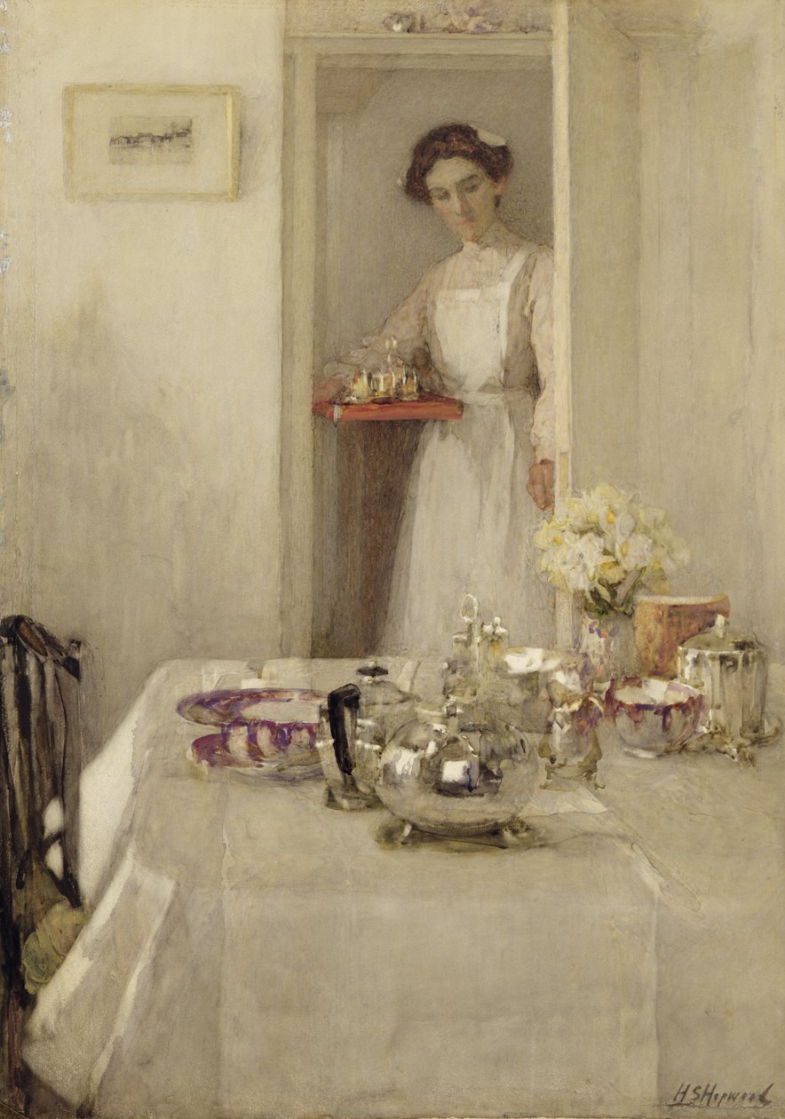 Frokostbordet av Henry Silkstone Hopwood