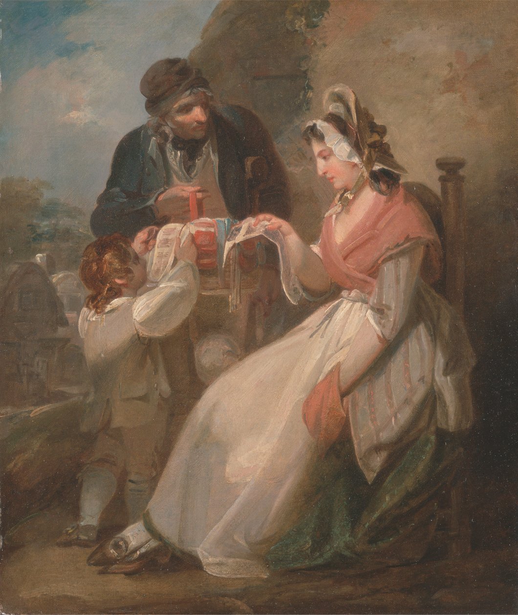 Den vandrende sjømannen av Henry Singleton