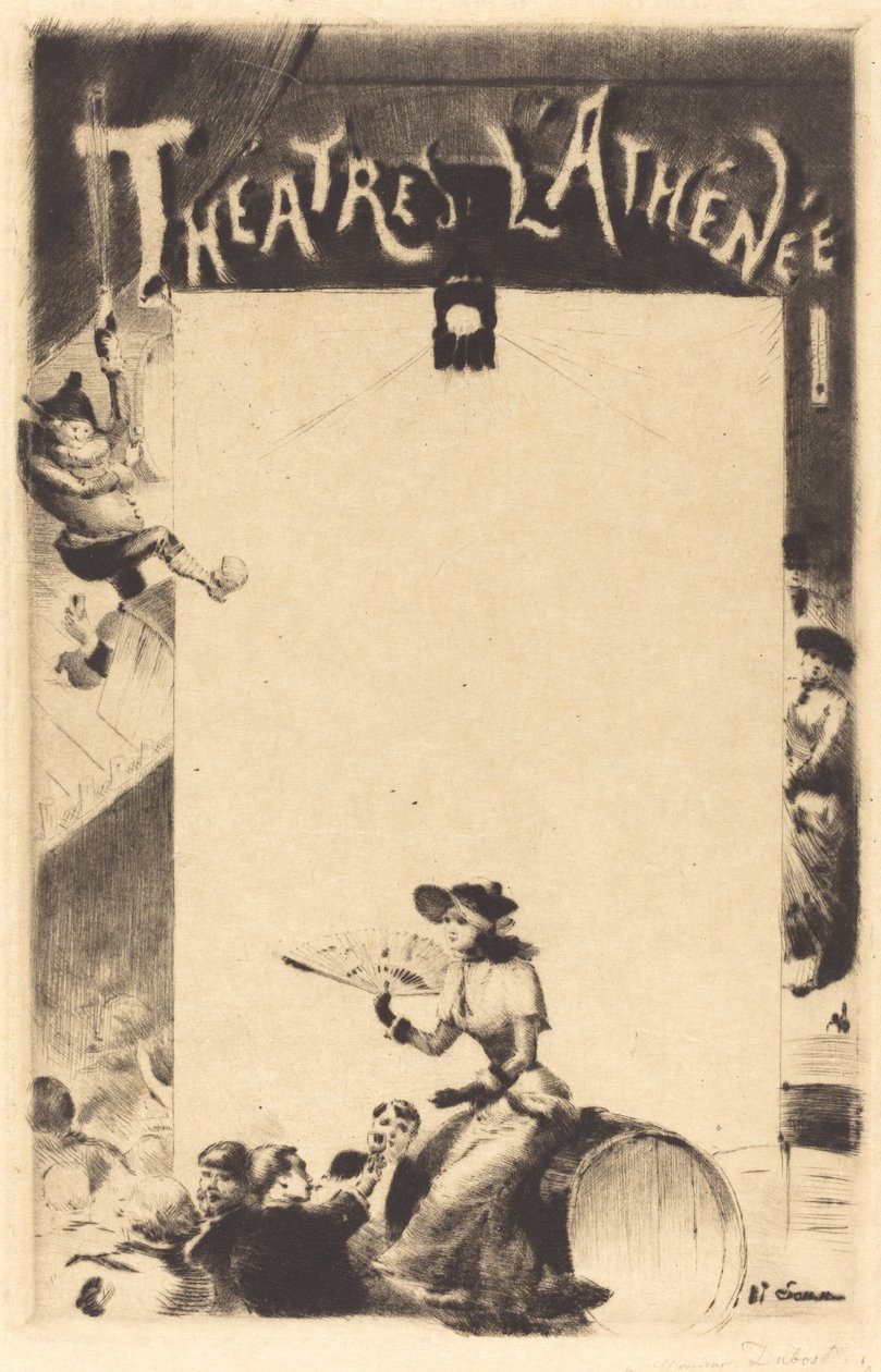 Program for "Théâtres l
