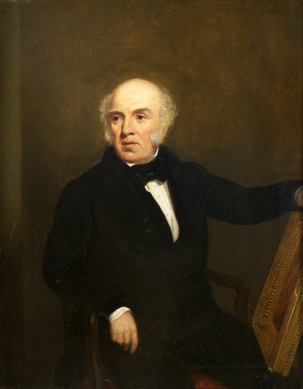Portrett av Mr George Burge, Sugar-Refiner, av Bristol (olje på panel) av Henry Spurrier Parkman