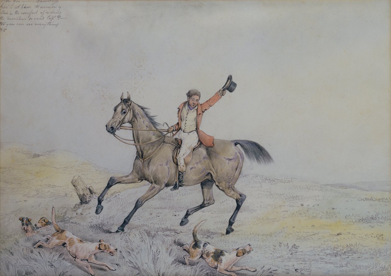 A Huntsman Encouraging Hounds (pencil and watercolor)   1416922   no       norwegian Successfully Translated  Original: Murnau, 1910. Translat: Murnau, 1910. 1201415 no norwegian Successfully Translated Original: Sebastopol from Old Chersonese and Ancient  av Henry Sr Alken