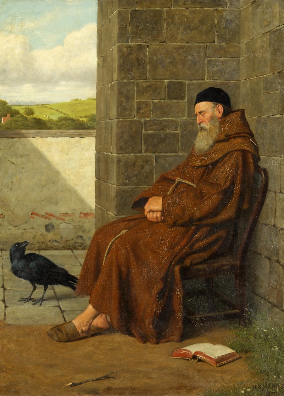 Klosterravnen av Henry Stacey Marks