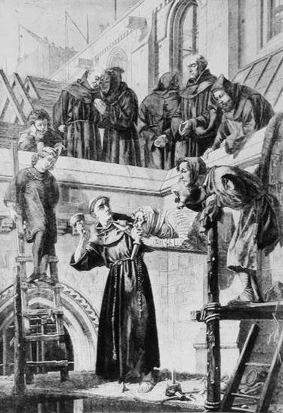 Den fransiskanske billedhuggeren av Henry Stacey Marks