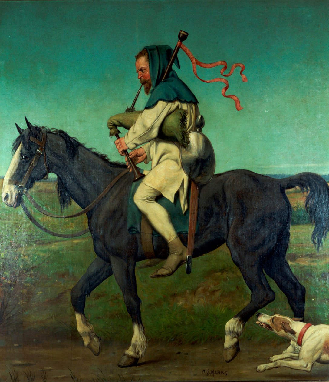 The Miller, fra "The Canterbury Tales", 1878 av Henry Stacey Marks