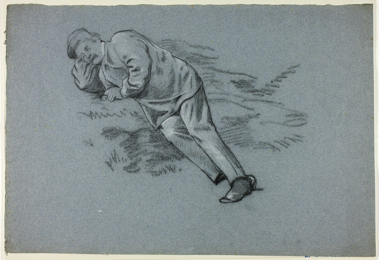 Sovende mann av Henry Stacy Marks