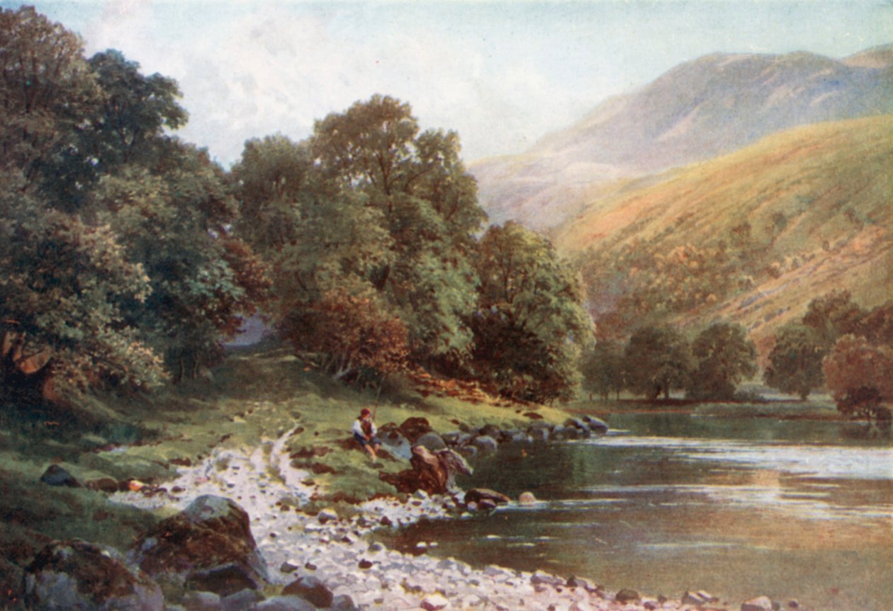 Under skråningene av Ben Ledi, nær Callander, Perthshire (fargelitografi) av Henry Sutton Palmer