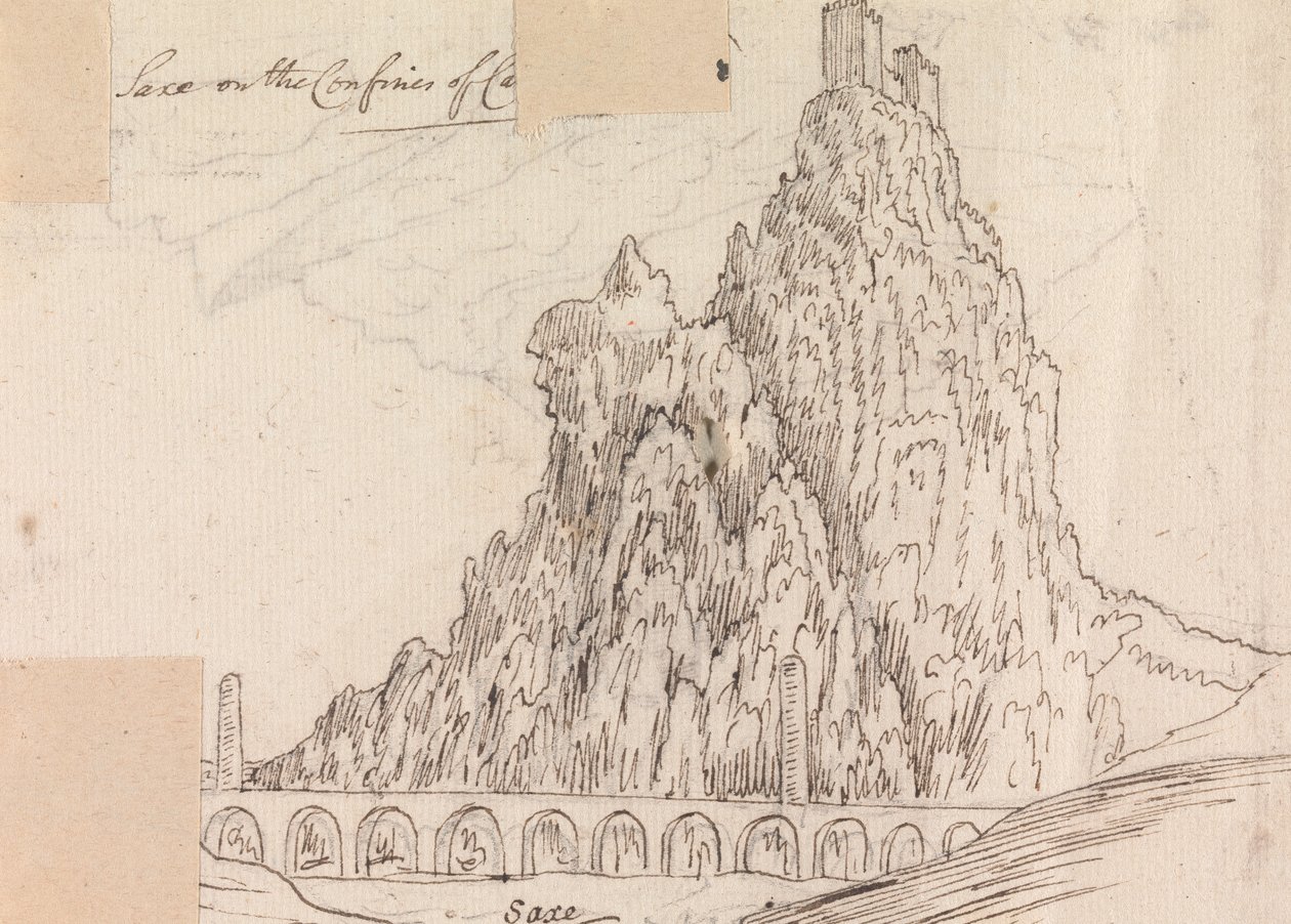 Castle of Sax av Henry Swinburne