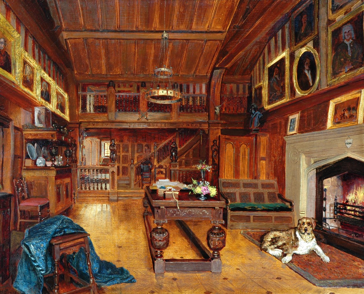Shibden Hall, Housebody, 1877 av Henry Sykes