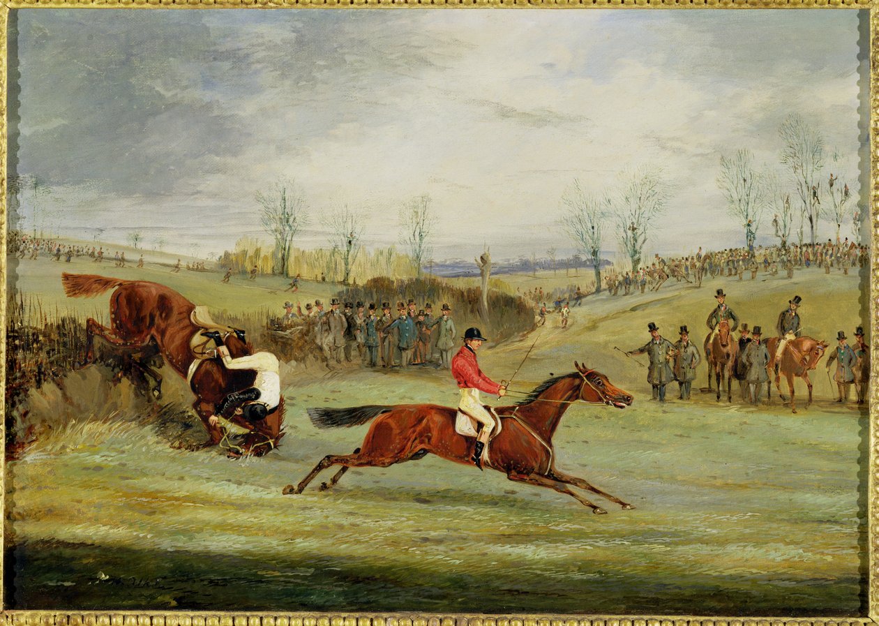 En hindring, en annen hekk av Henry Thomas Alken