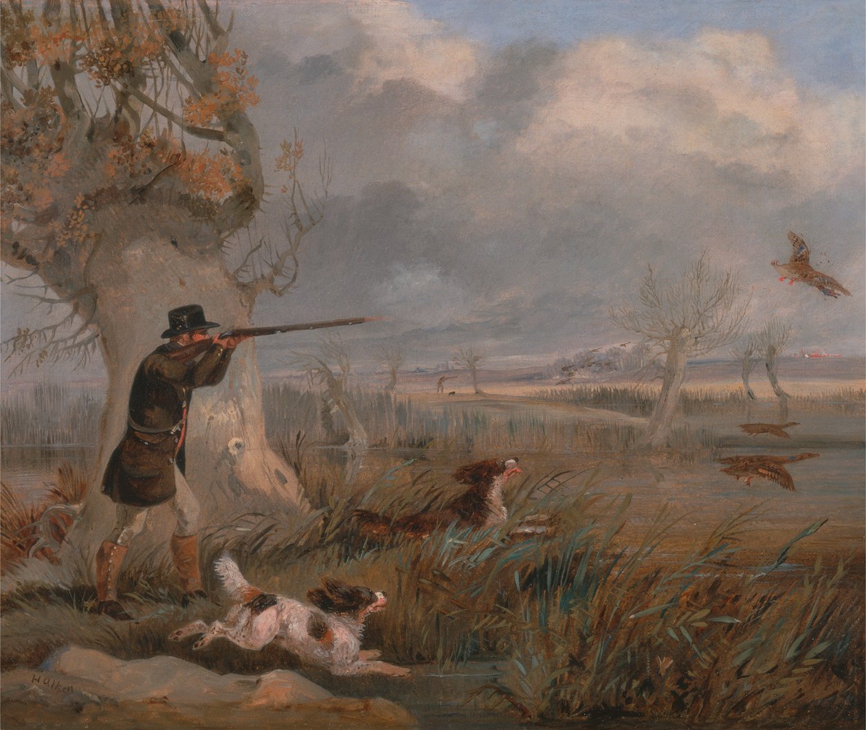 Andeskyting av Henry Thomas Alken