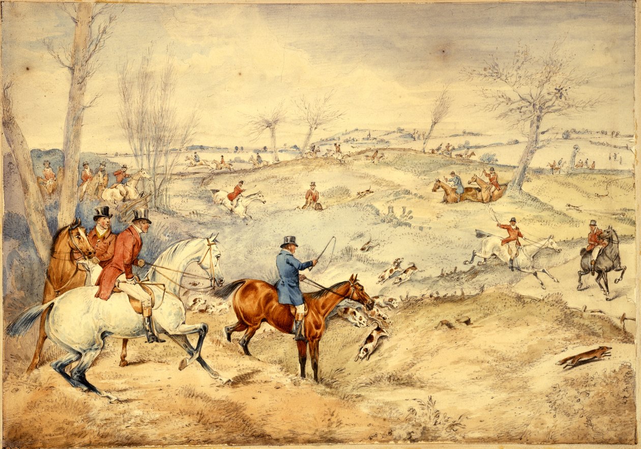 Jaktscener: Tally-Ho av Henry Thomas Alken